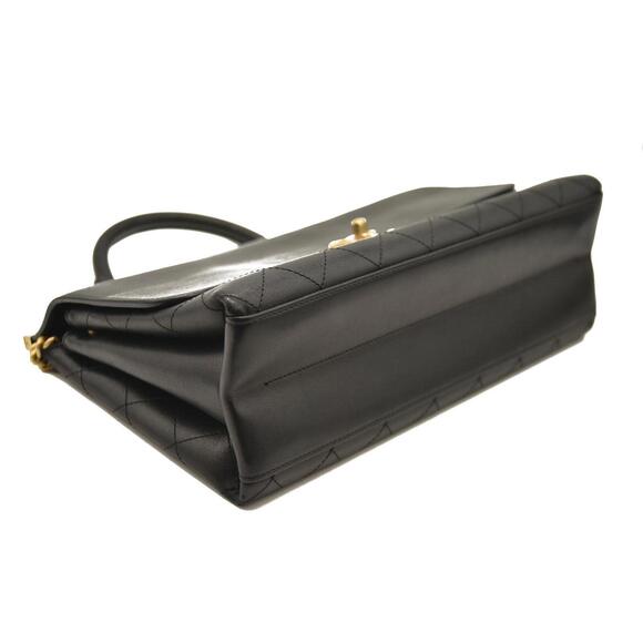 CHANEL Lambskin Stitched Coco Luxe Medium Flap Black - Picture 5 of 16